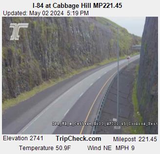 I-84 at Cabbage Hill MP221.45